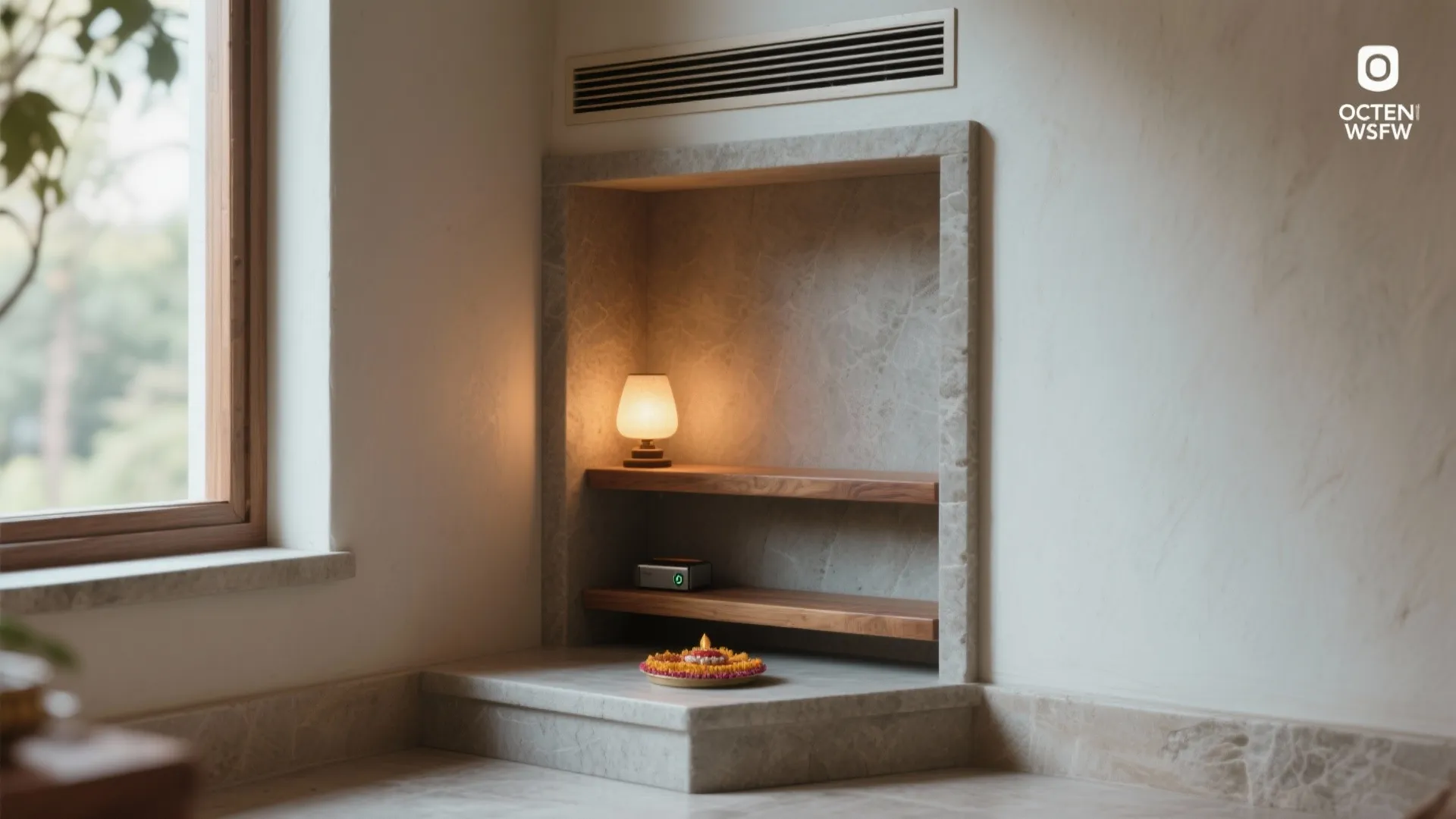 2. Alcove Conversion: Turn an Unused Corner into a Sacred Spot