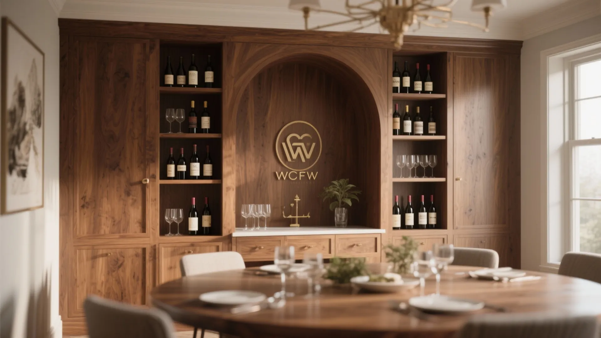 2. Built‑In Alcove Shelving