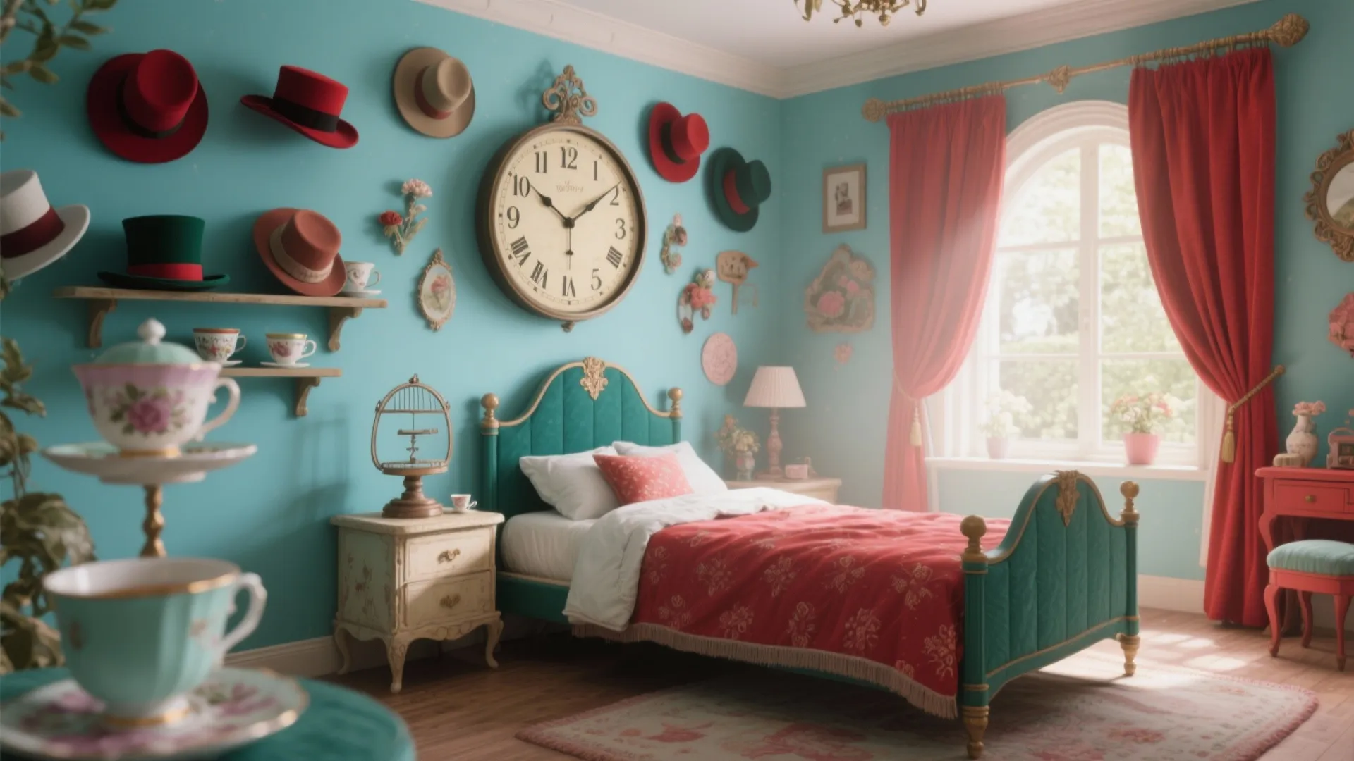 5 Alice in Wonderland Bedroom Decor Ideas