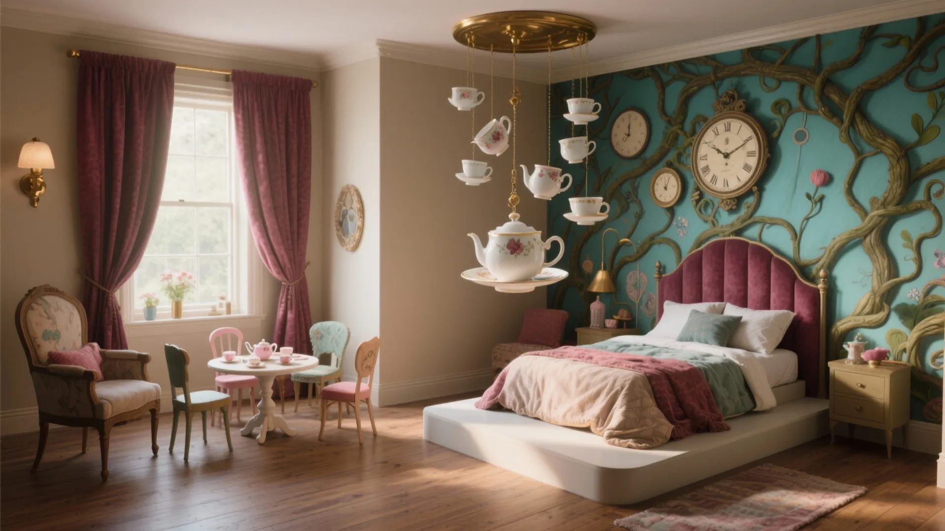 5 Alice in Wonderland Bedroom Decor Ideas: Whimsical small-space tricks I’ve used to make a tiny room feel like a storybook