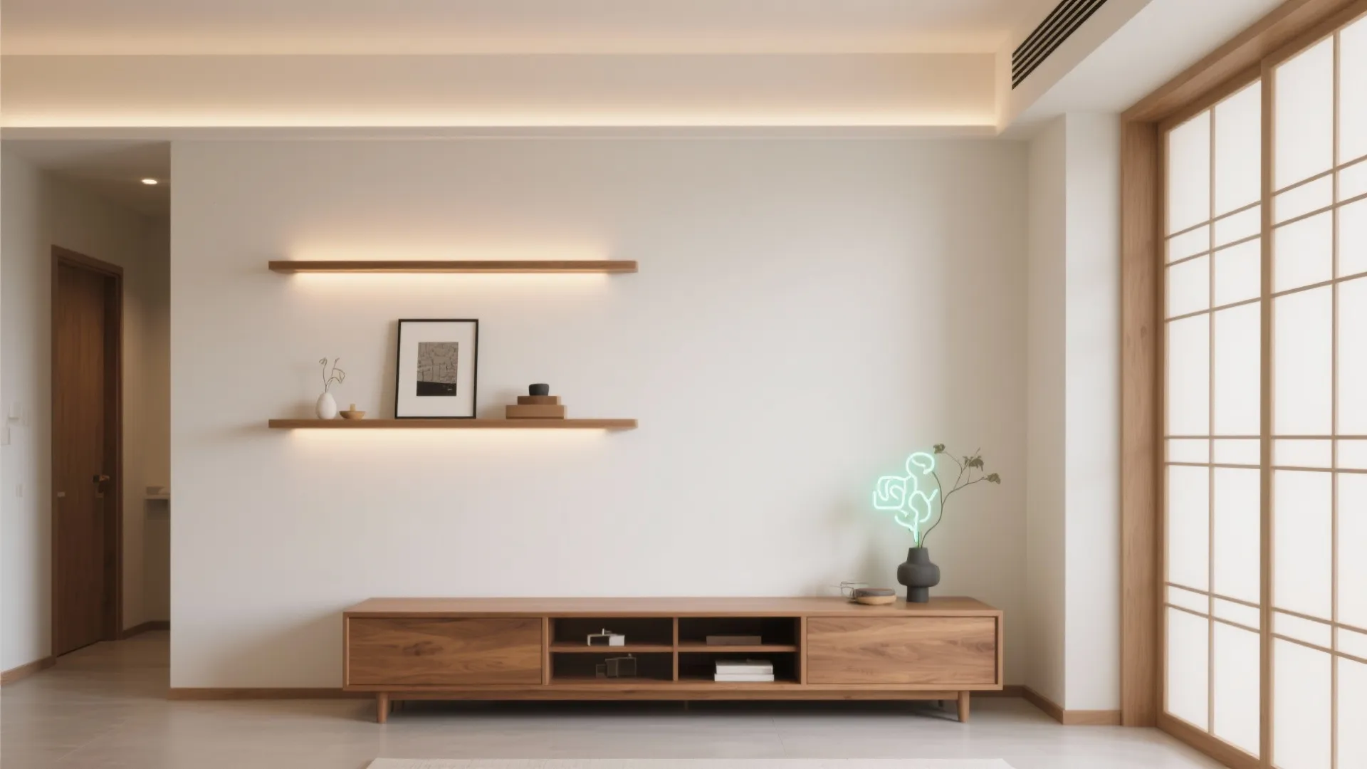 家具との“高さ”を合わせる：ラインで空間を整える