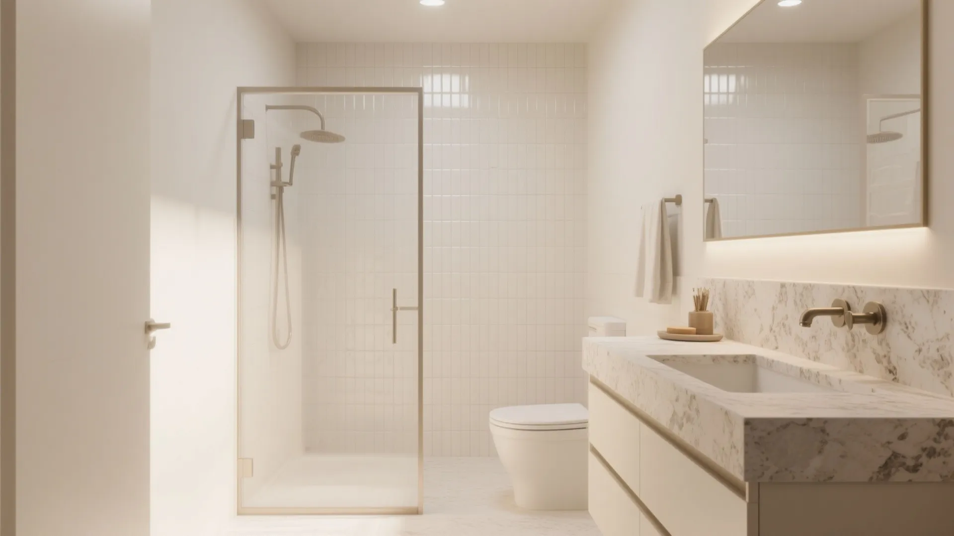 1. All-Cream Palette With Textures