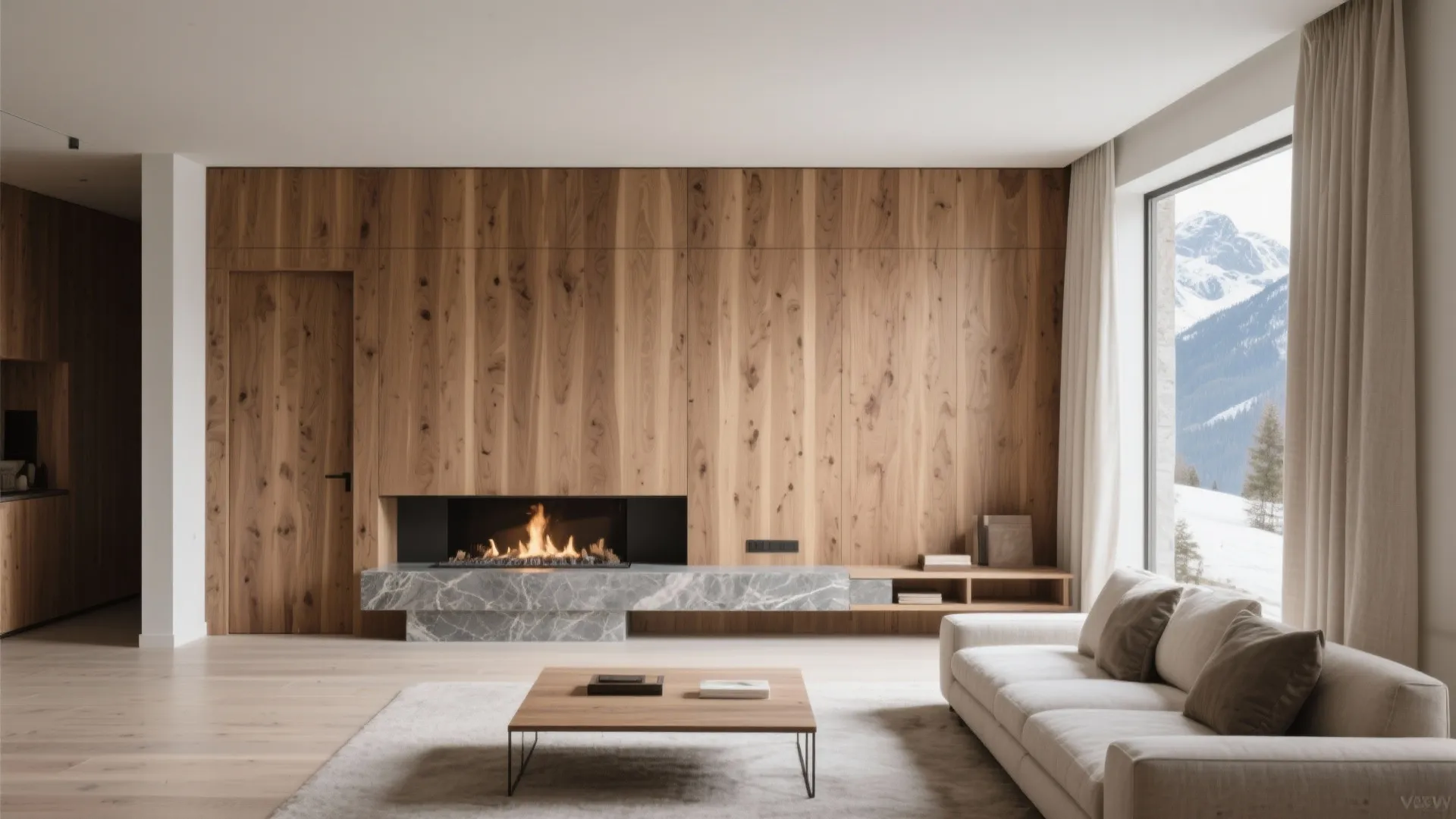 Alpine Modern: Stone, Timber, and Quiet Luxury