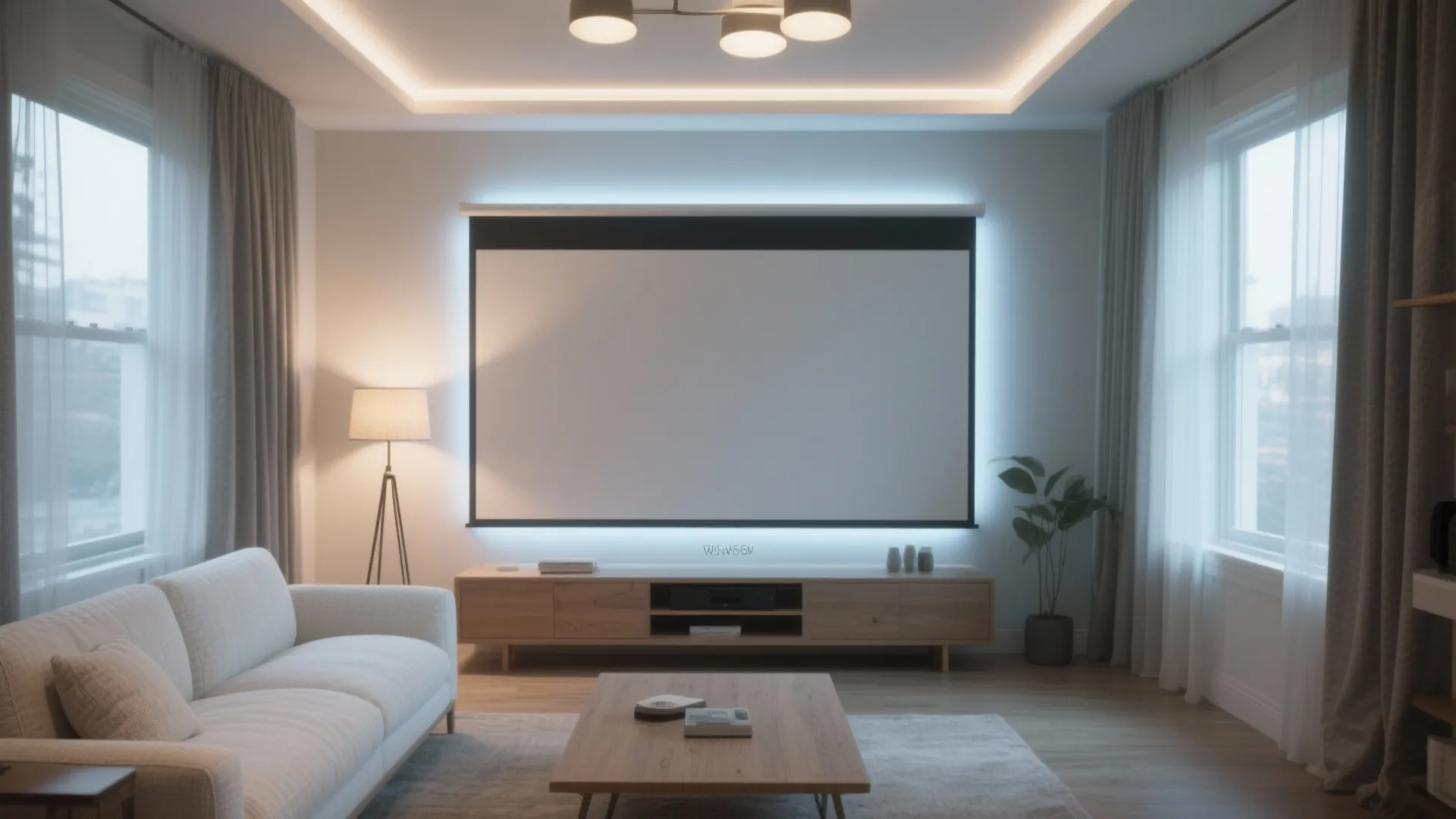 4) Day-and-Night Viewing: ALR Screens + Layered Lighting