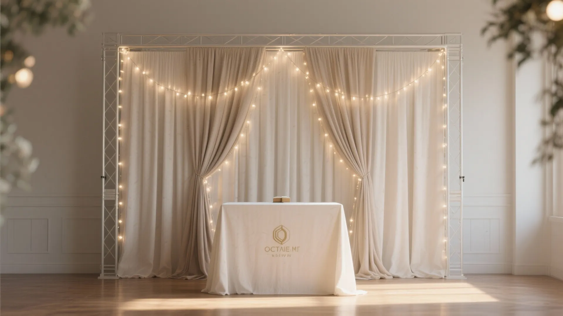 3. Altar Backdrop on a Shoestring