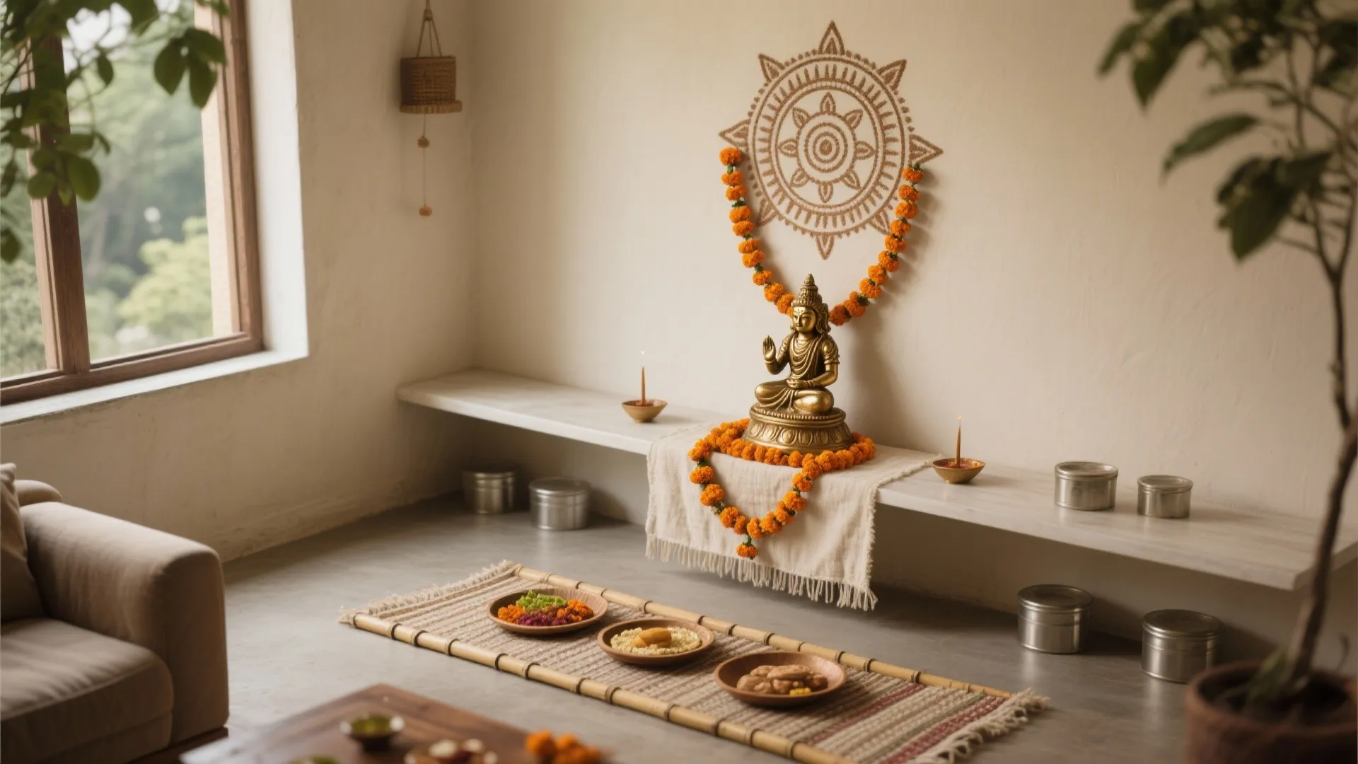 Nature-first Minimalism for the Altar