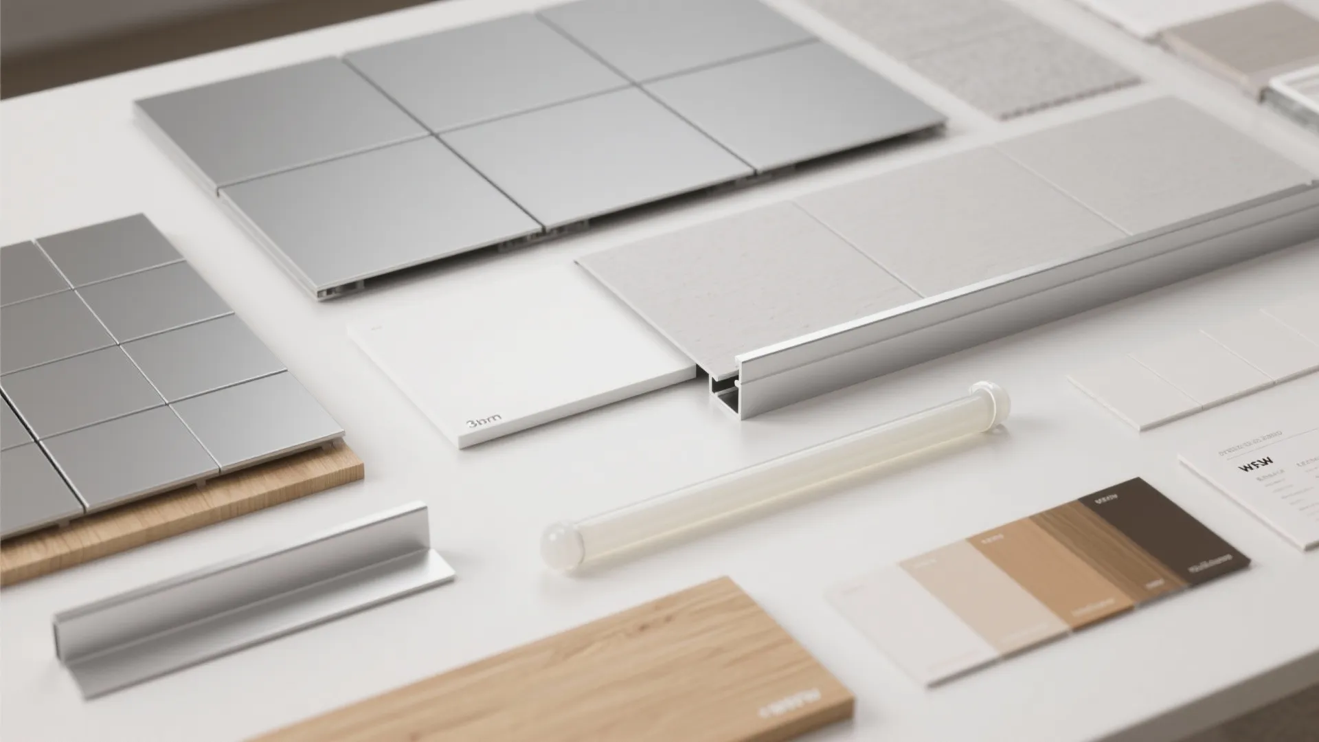 Aluminium Wall Panels and Skirting Boards