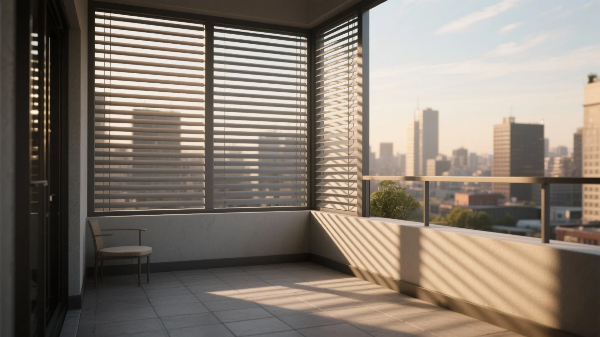 Louvered Aluminium Screens for Shade & Privacy