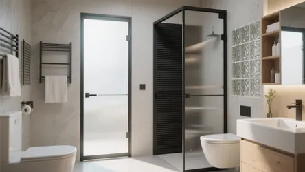 5 Aluminium Bathroom Door Designs to Inspire You