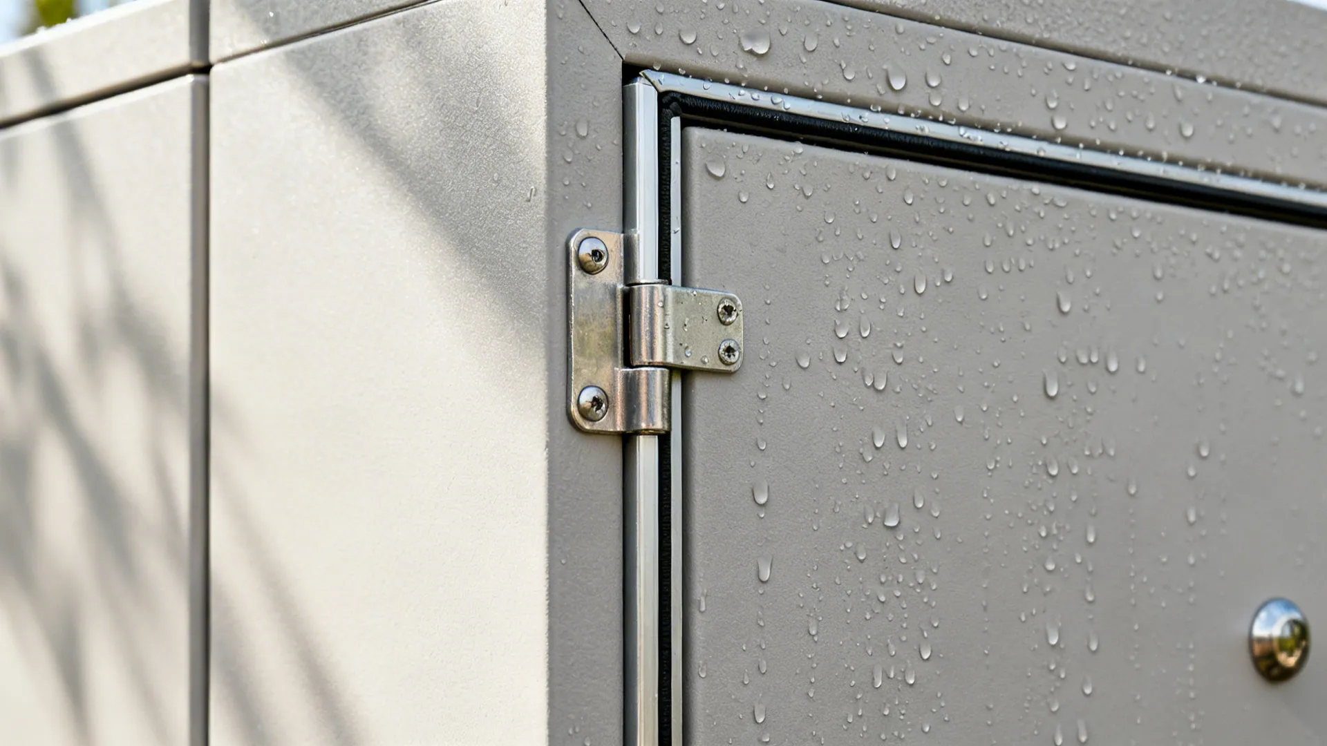 Minimalist storage that works as weather armor