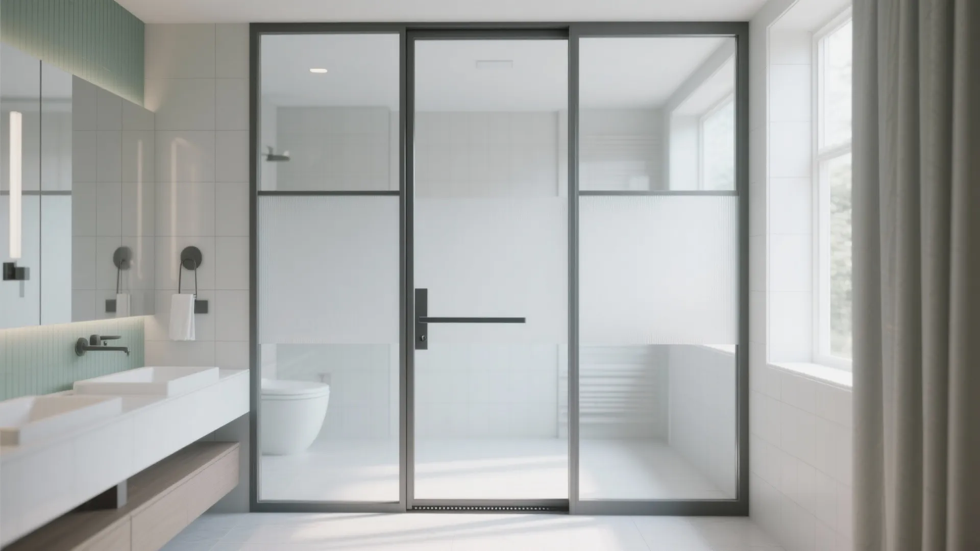 Aluminum-Framed Glass with EPDM Seals