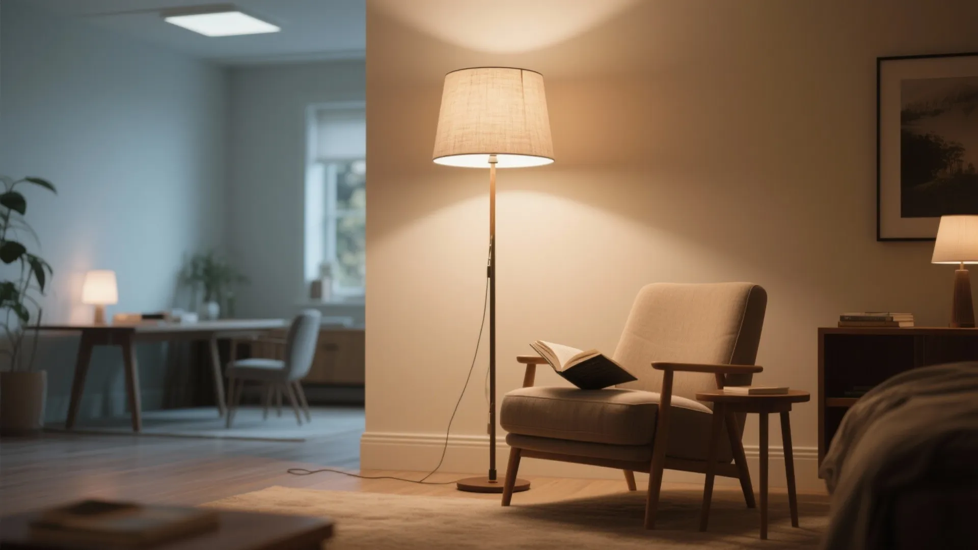 5. Ambient Floor Lamps for Reading Nooks