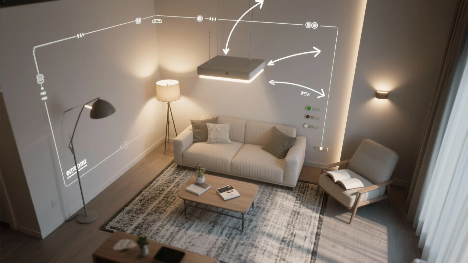 Layered Ambient + Task Lighting