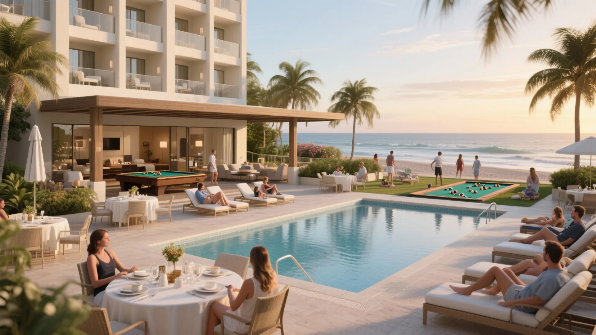 5. Consider hotel amenities that act like extra rooms