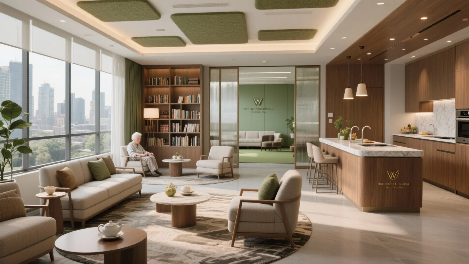 Community amenities that feel like a boutique hotel