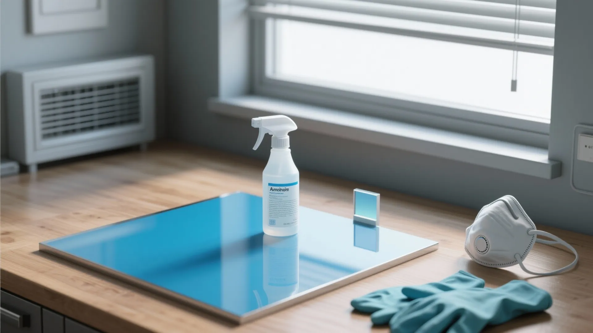 4. Household Window Cleaner (ammonia-based) — use with caution