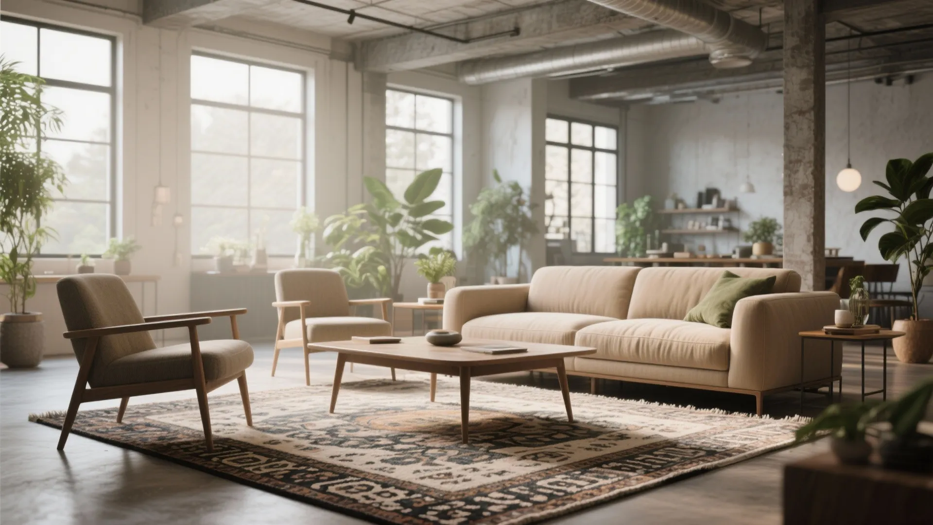 1. Anchor the Seating Area