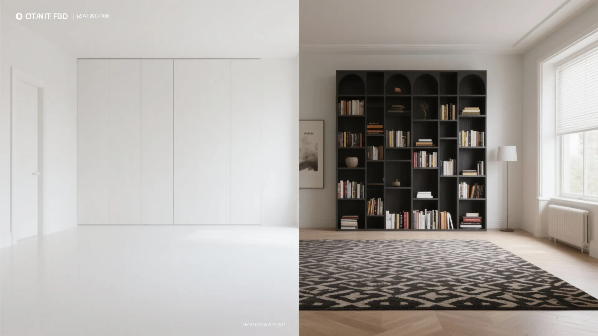 5. Anchor white with one statement element