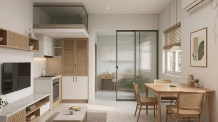 2 BHK Flat in Mumbai Andheri East: 5 Design Ideas