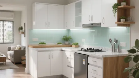 5 Small-Kitchen Ideas for a 2 BHK Flat in Andheri West