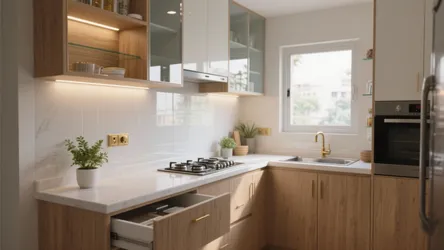 3 BHK Andheri West: 5 Smart Kitchen Design Ideas