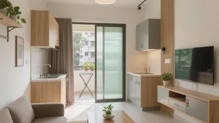1 BHK Flat in Andheri East: 5 Space-Savvy Design Ideas