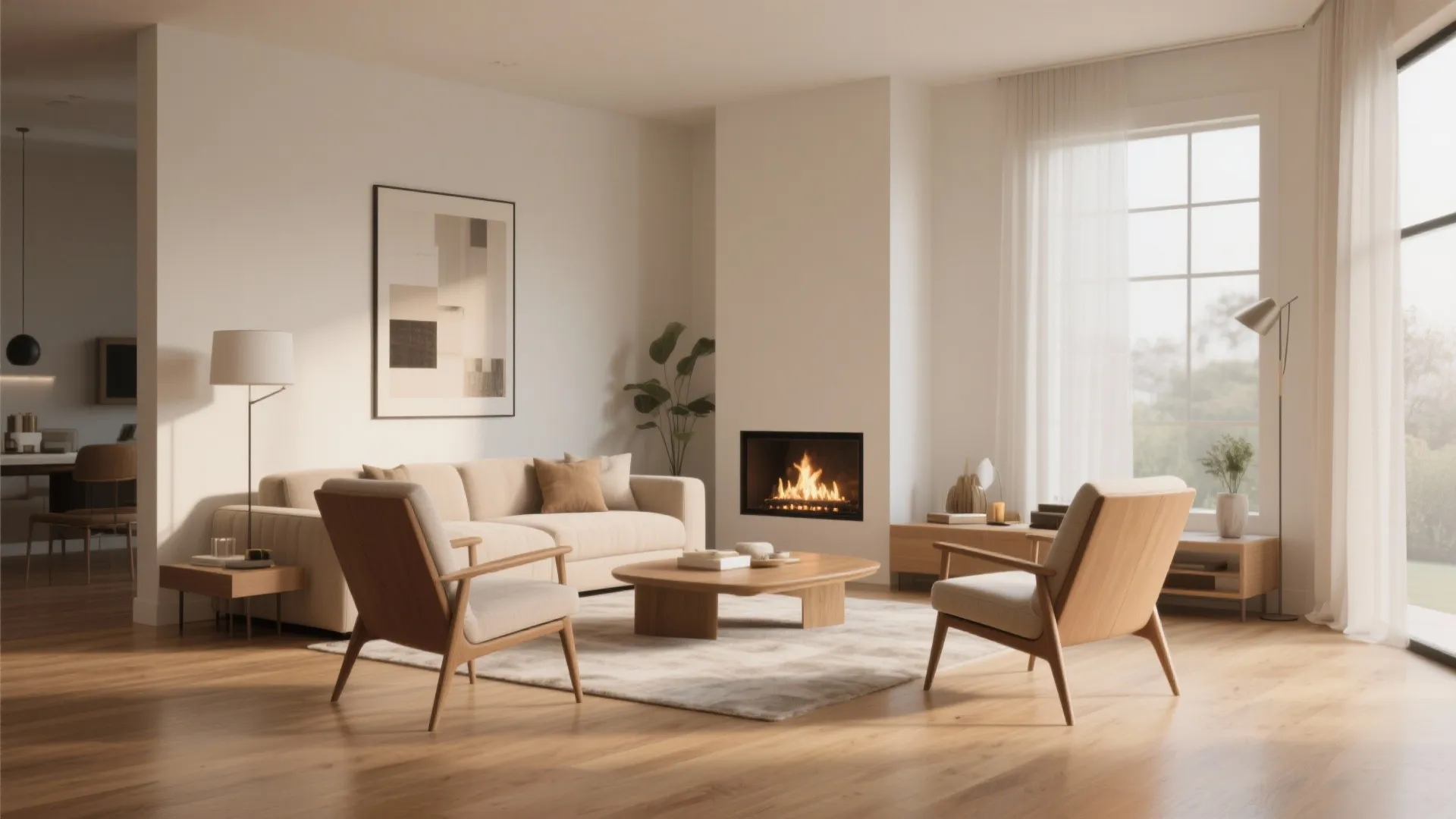 5. Angled accent chairs