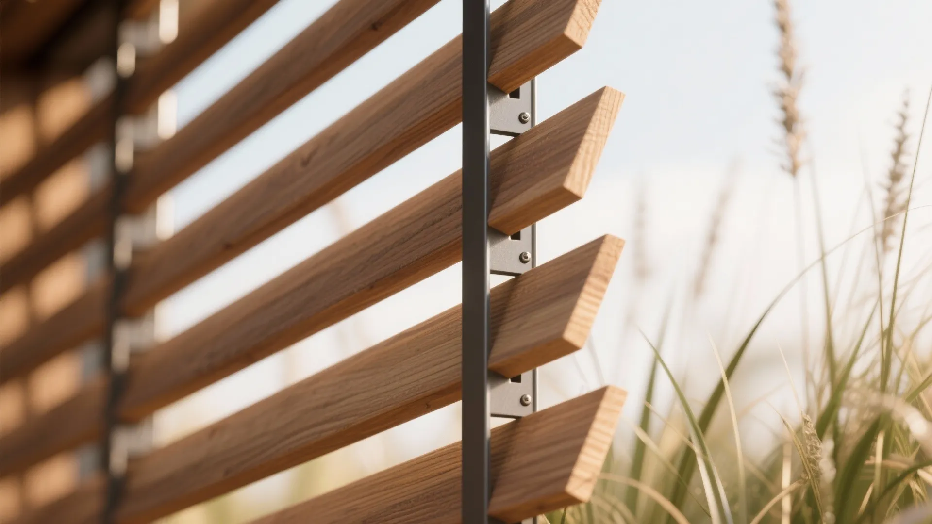 Privacy-first rear balcony screens