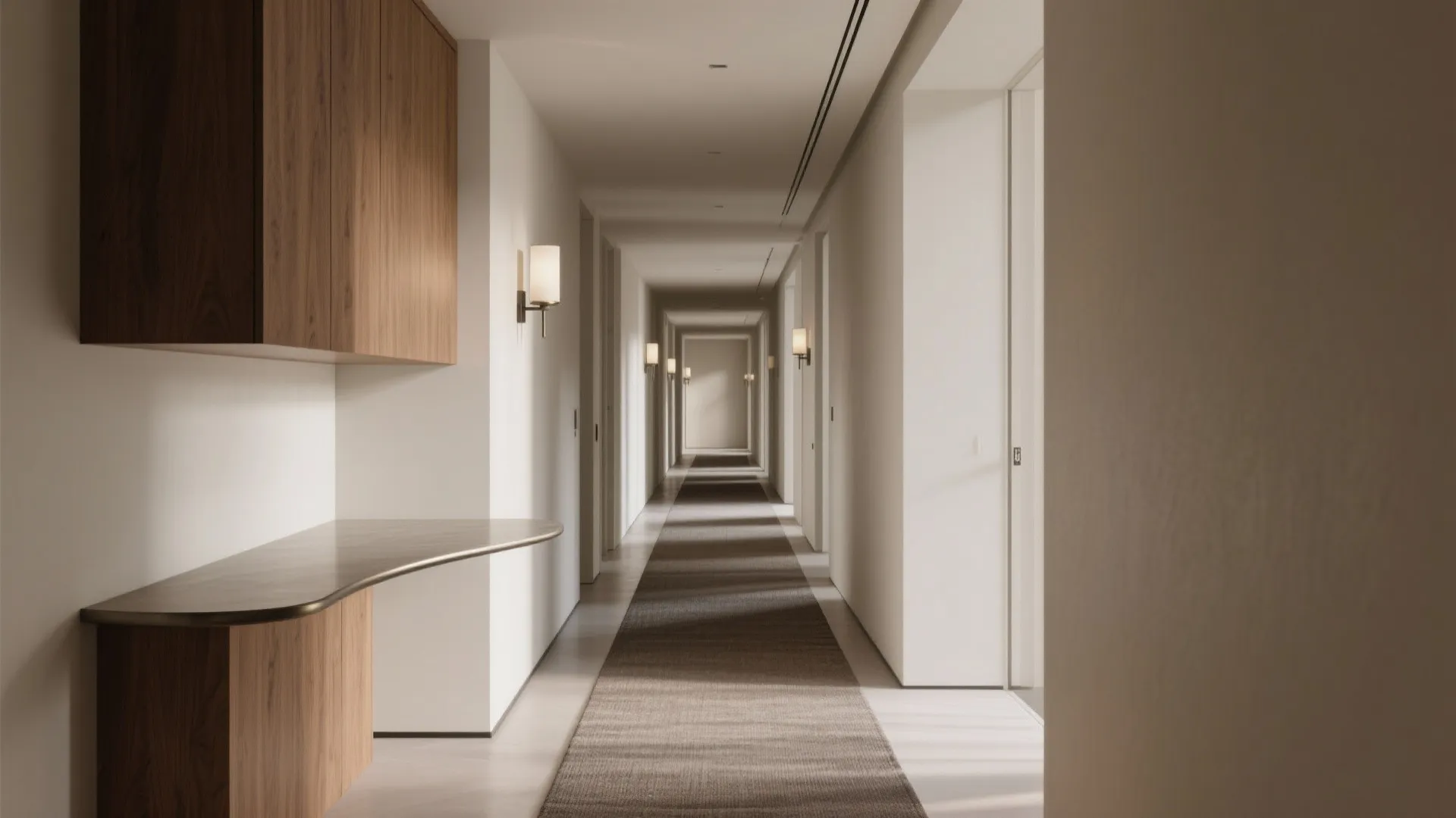 Angled and L-Shaped Corridor Layouts