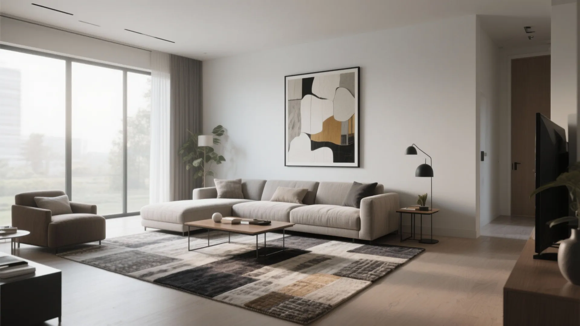 7. Angled Furniture for Dynamic Flow