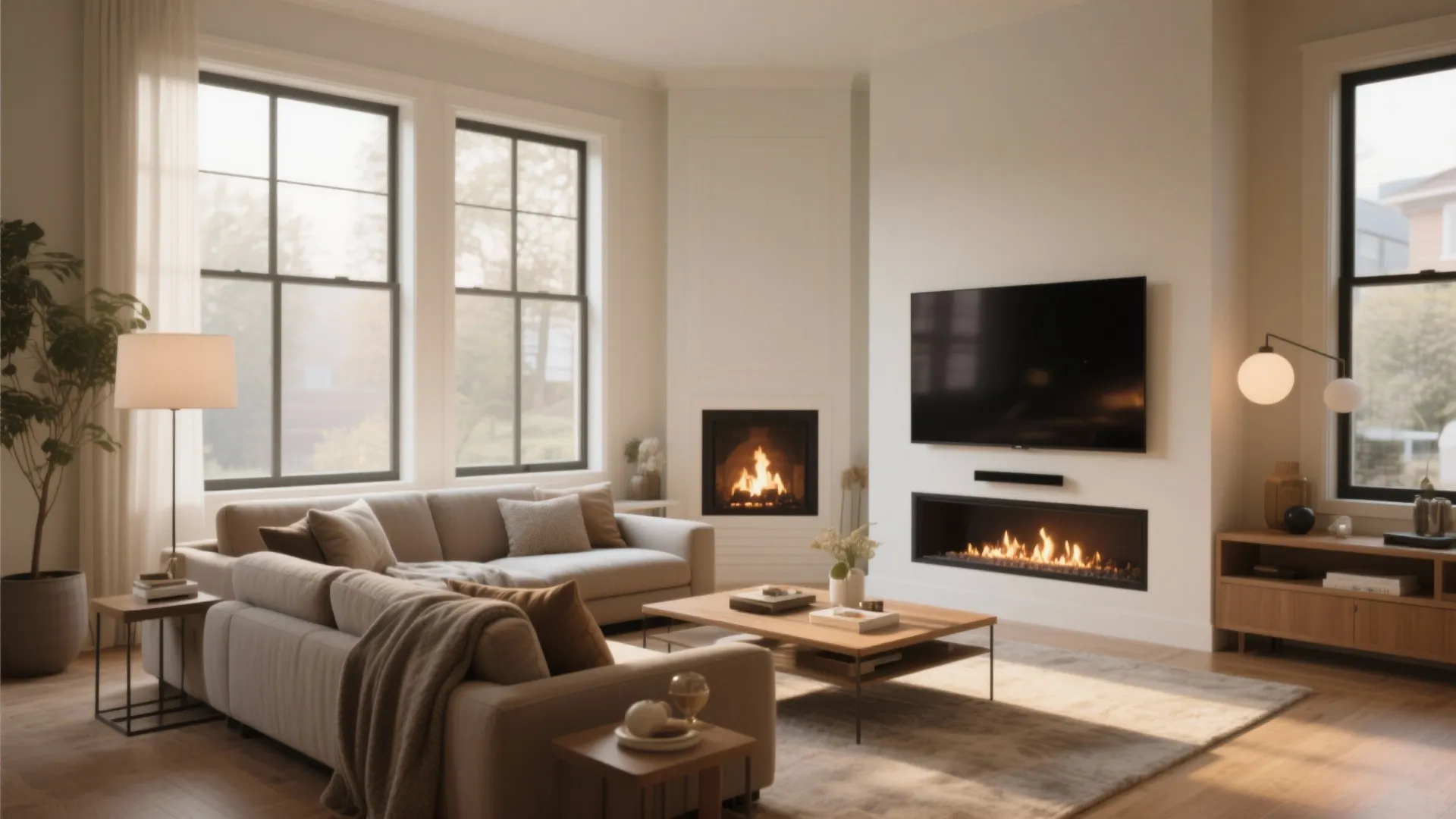 2. Angled Seating Layout