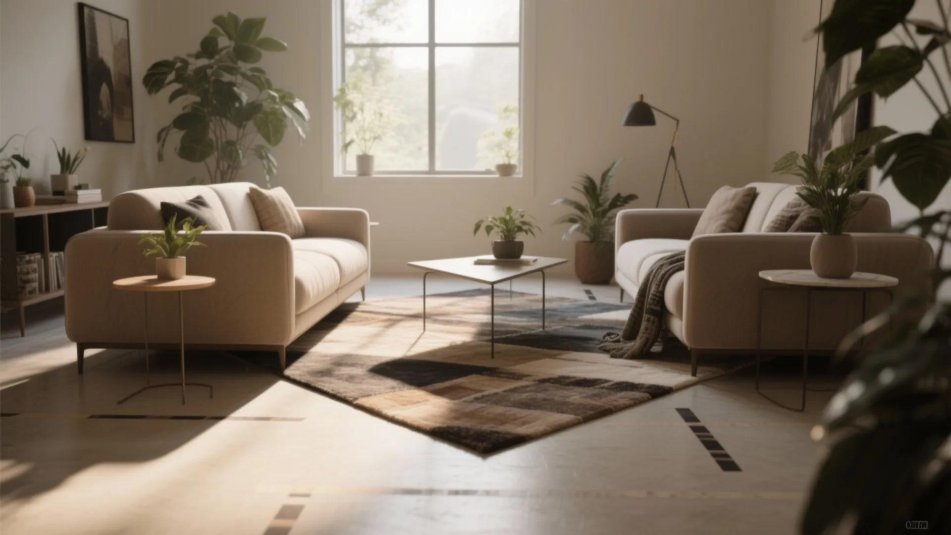 Angled Placement to Open Sightlines