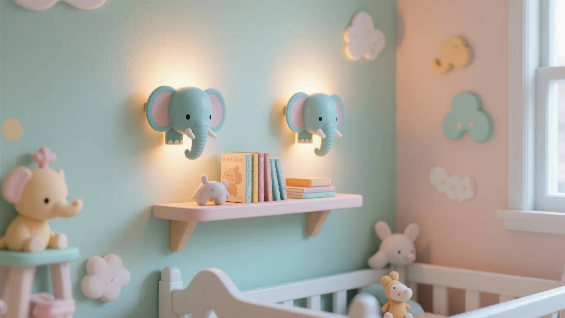 4. Playful Animal or Shape Fixtures