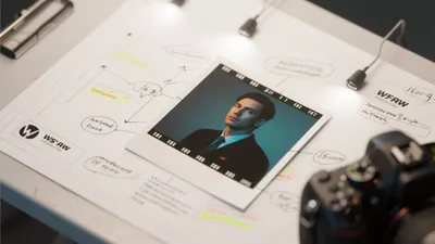 Creative Workspace Design with Photography Focus