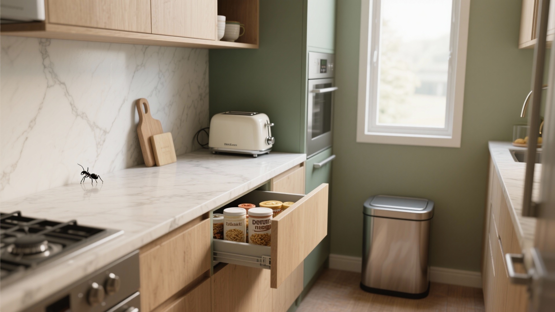 Small Brown Ants in Kitchen - 5 Design Fixes