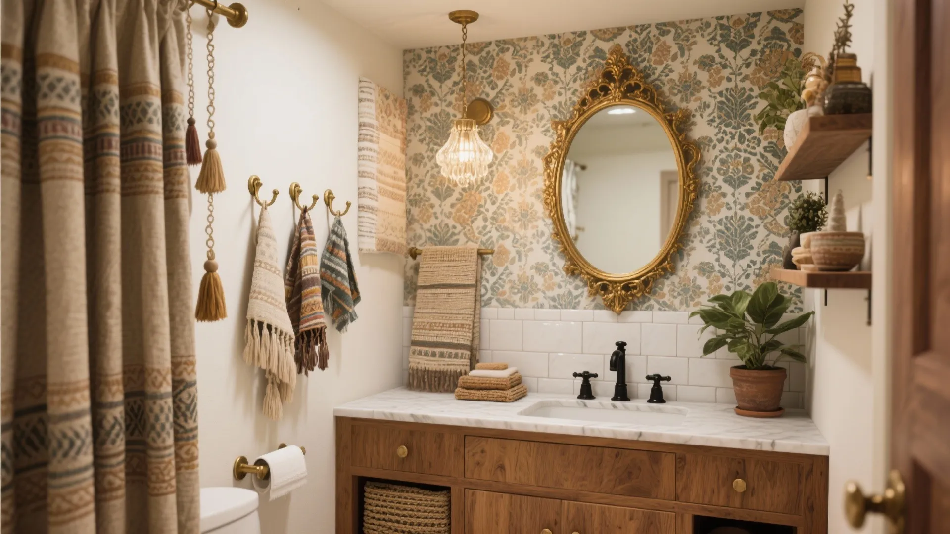 Anthropologie Bathroom Decor: 5 Inspiring Ideas: Eclectic, cozy, and small-space friendly bathroom ideas inspired by Anthropologie