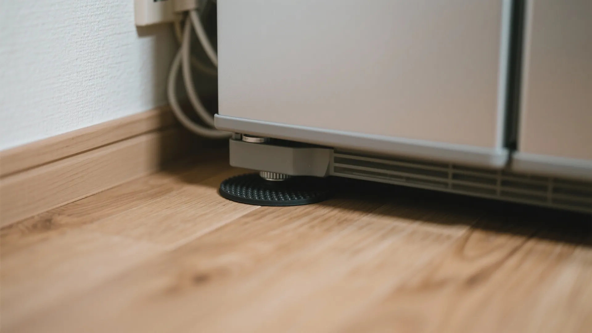 Tips 5: 家電と壁の間に“逃げ道”—振動音を脚で切る