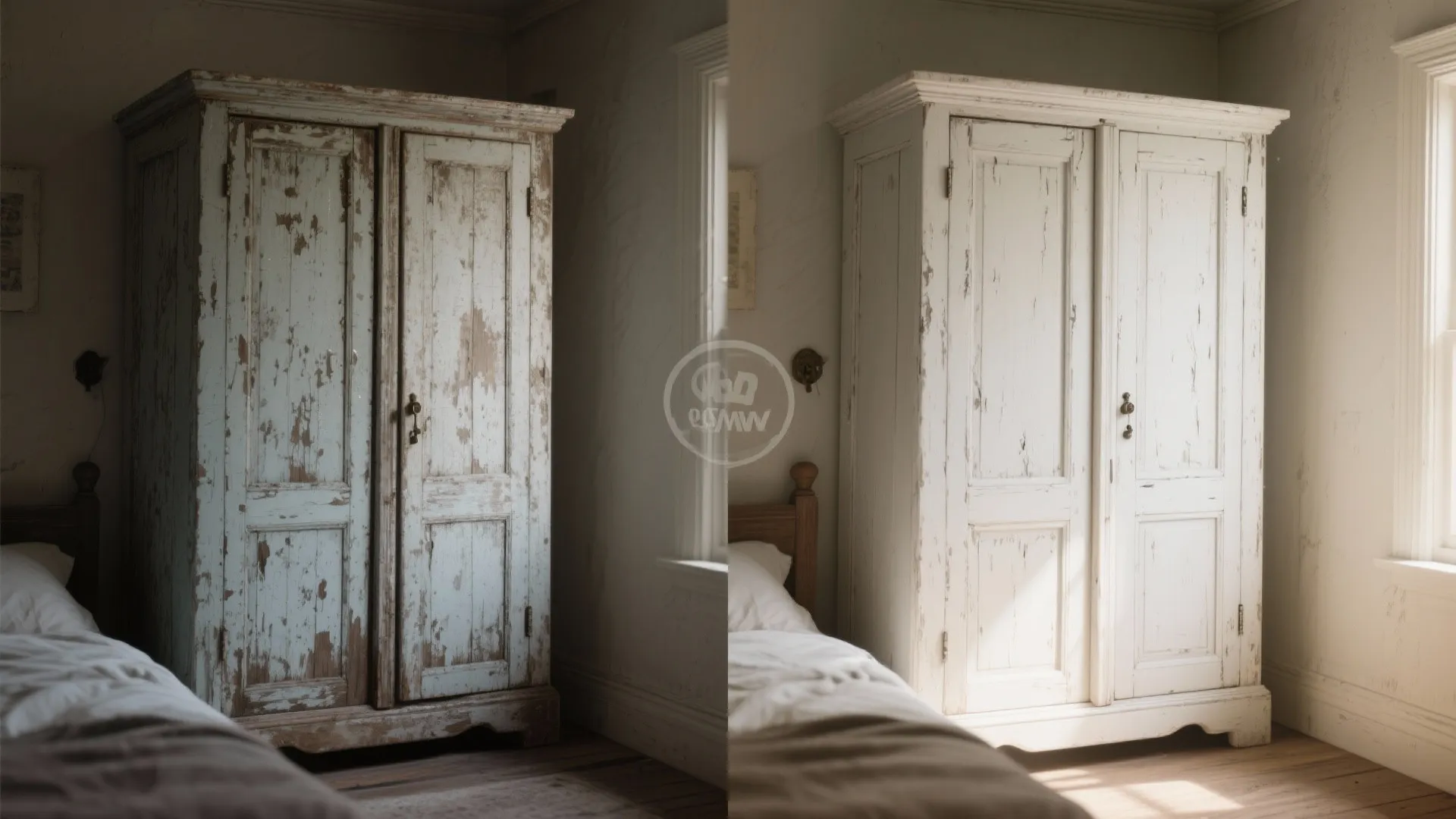 5. Painted antiques for sustainable charm