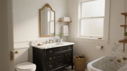 Antique Black Bathroom Vanity Ideas