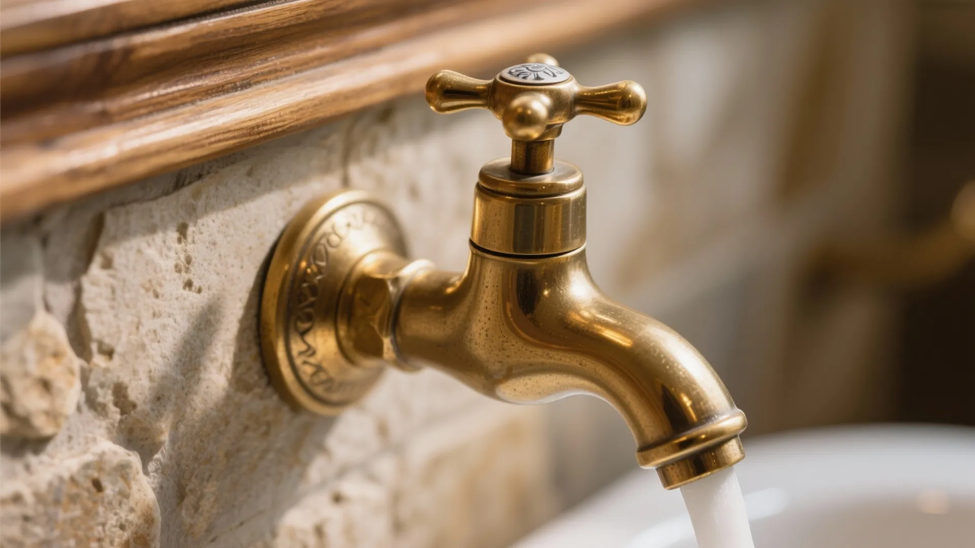 8. Antique Gold Fixtures