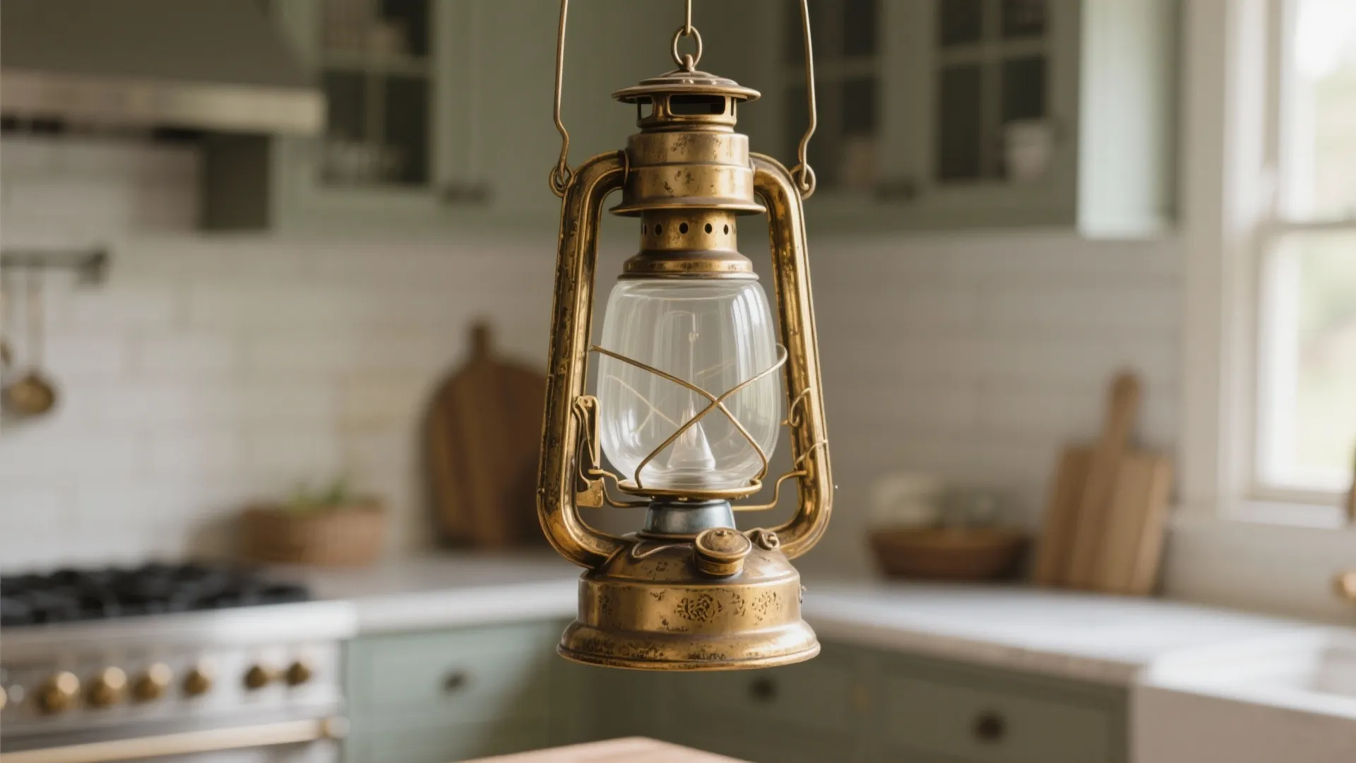 6. Antique Lighting Fixtures