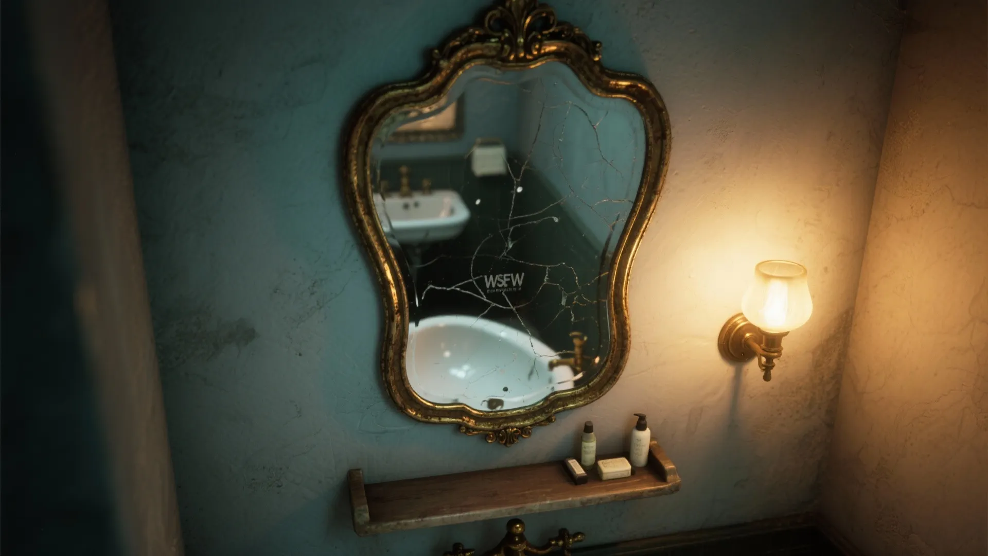 3. Statement Mirror with a Twist