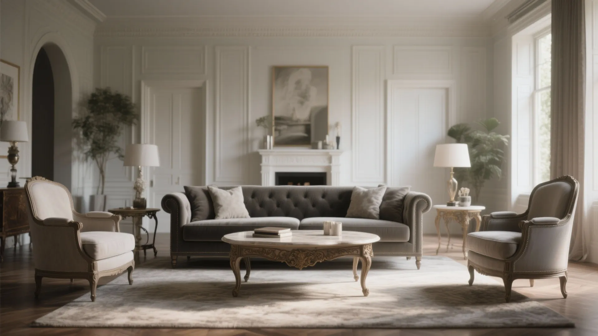 10. Mixing Antique & Contemporary Pieces