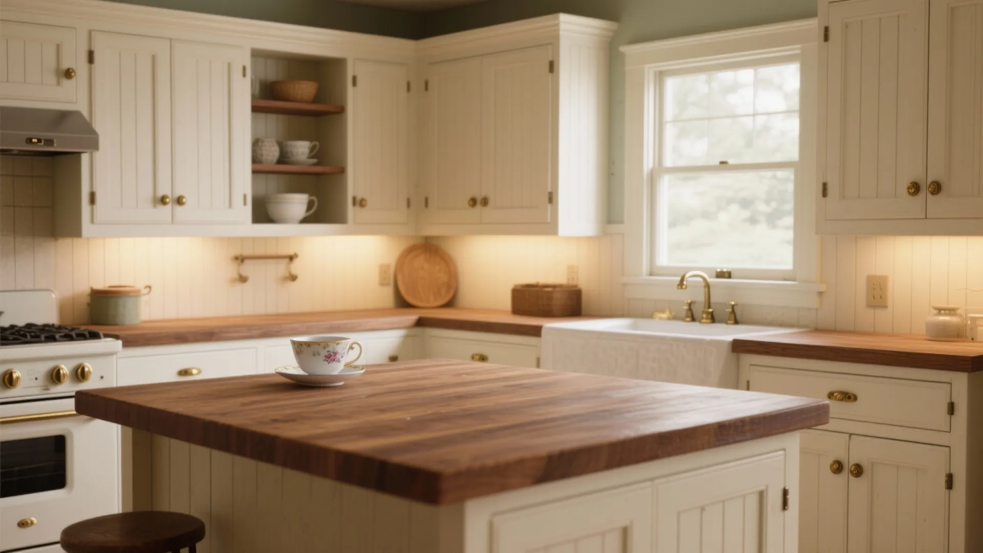 5 Off-White Antique Kitchen Cabinet Ideas: Smart, cozy and timeless off-white antique kitchen cabinet ideas from a veteran designer