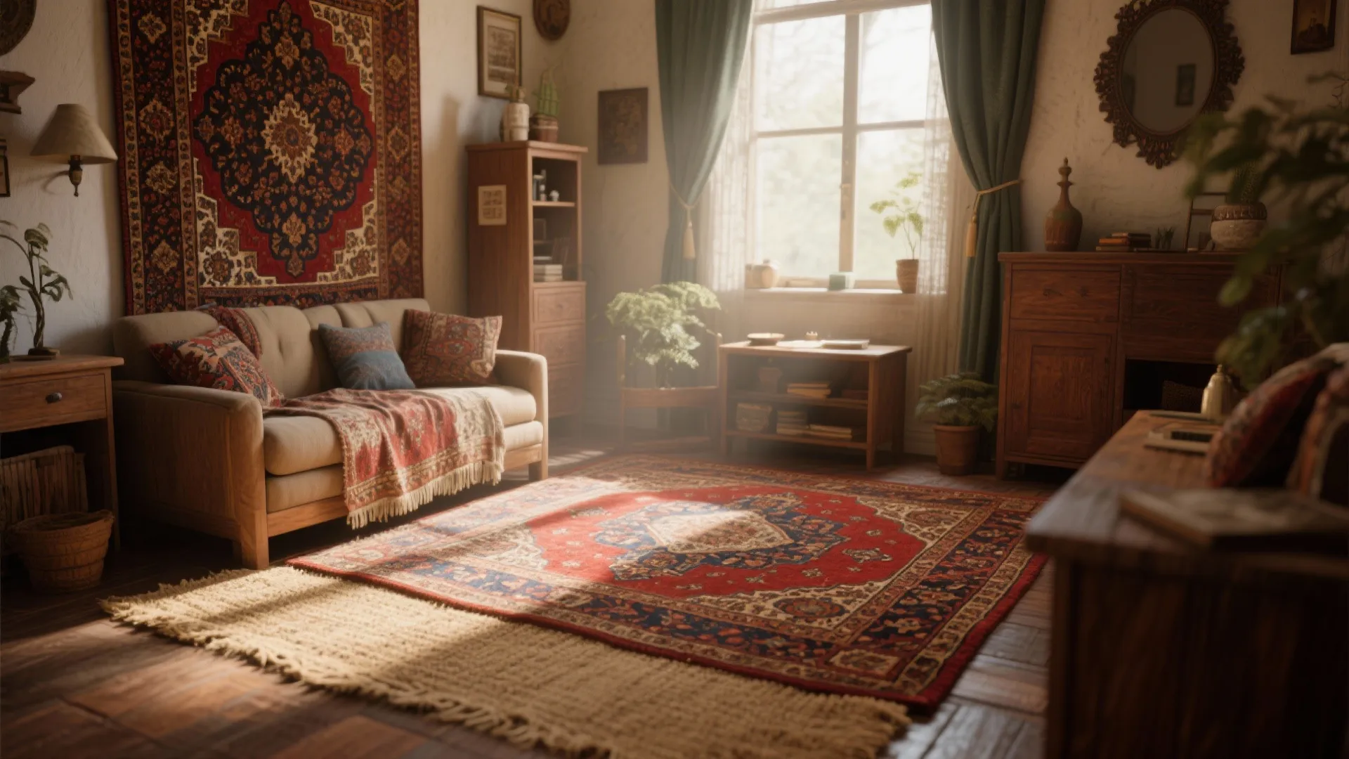 2. Antique Persian Rugs