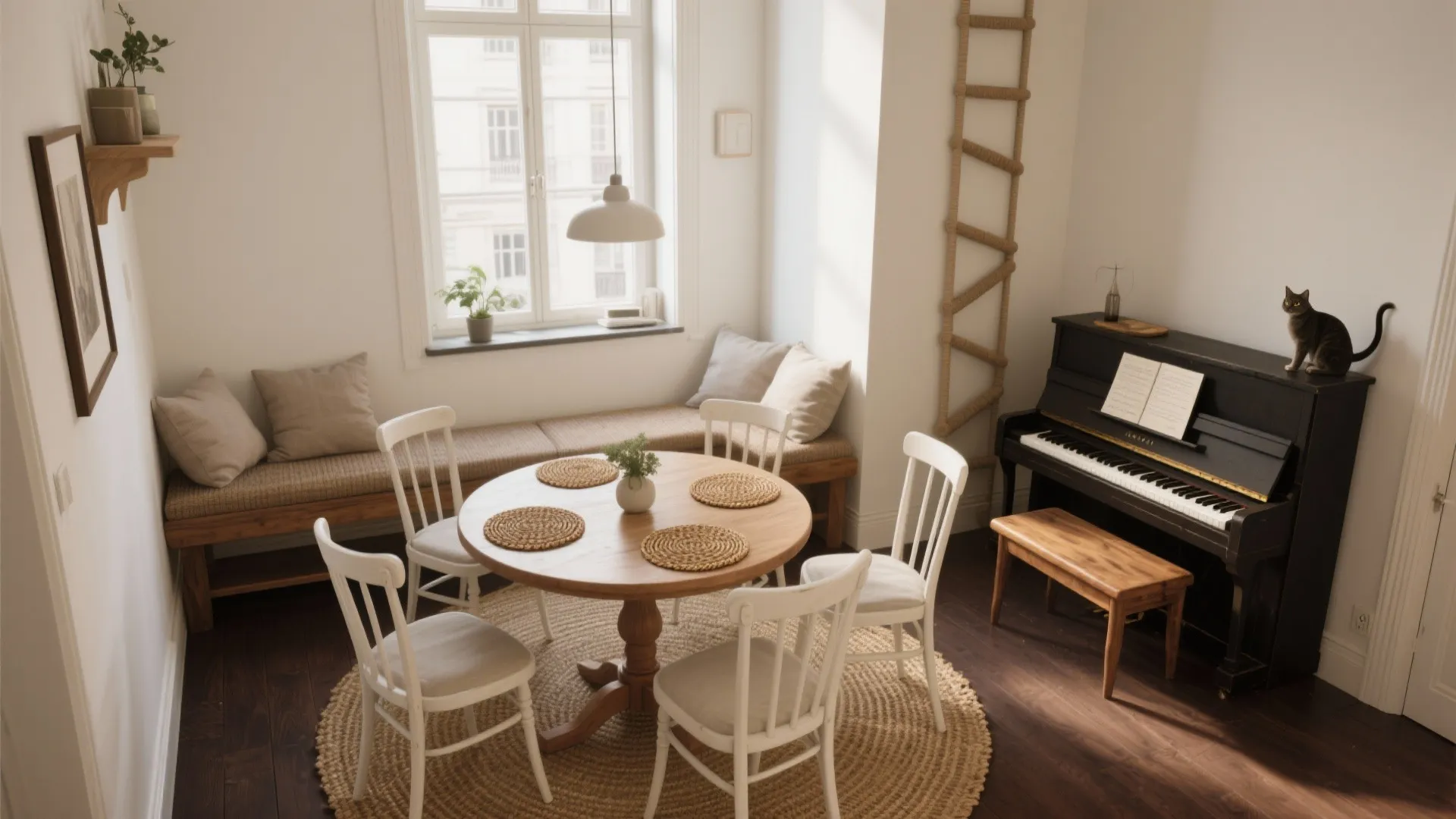 Antique White Dining Chairs: 5 Small-Space Inspirations: How to use antique white dining room chairs to elevate cozy dining areas with practical tips from a seasoned designer