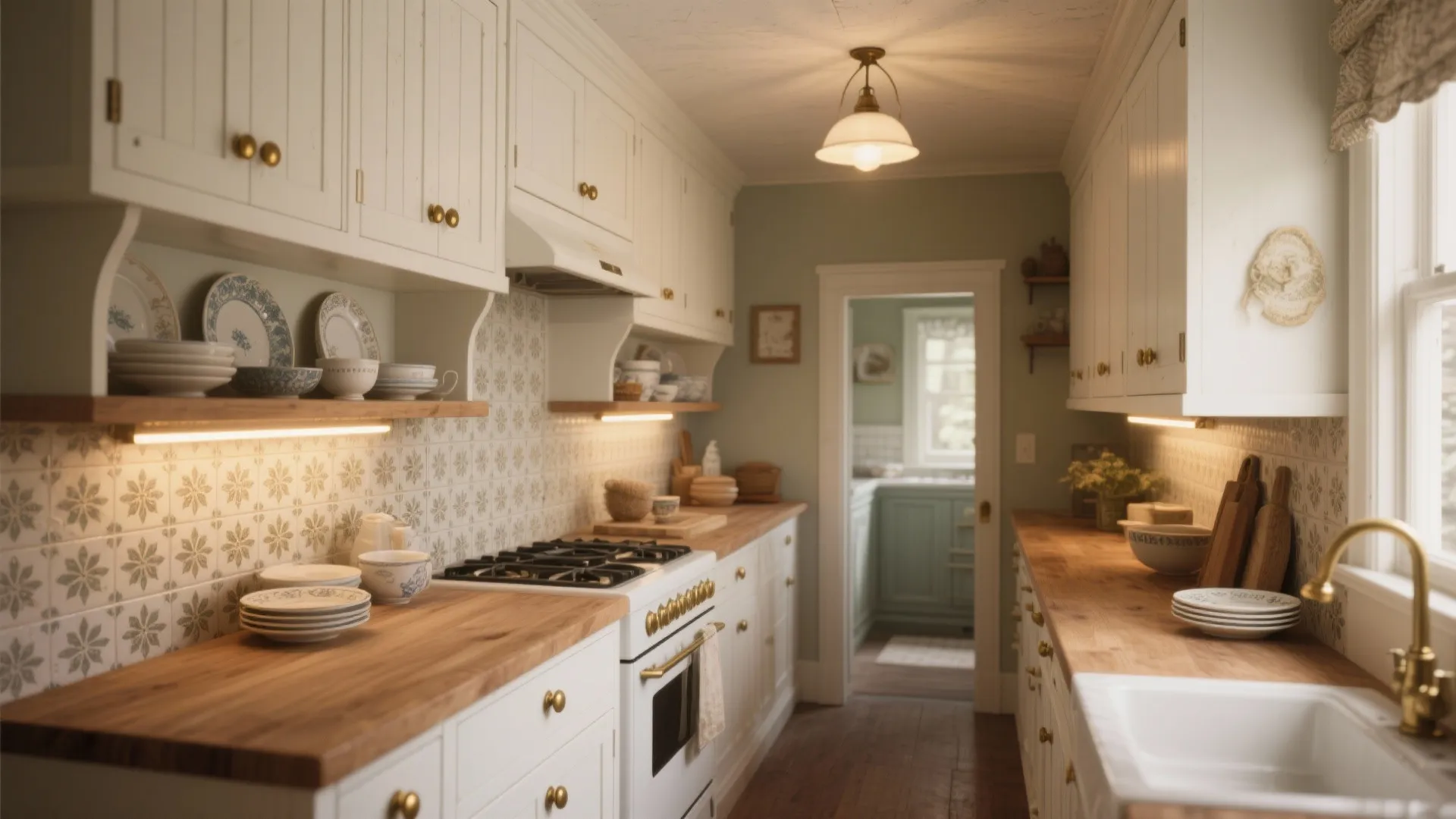 Antique White Cabinets: 5 Small-Kitchen Ideas: How I used antique white cabinets to make tiny kitchens feel timeless and spacious