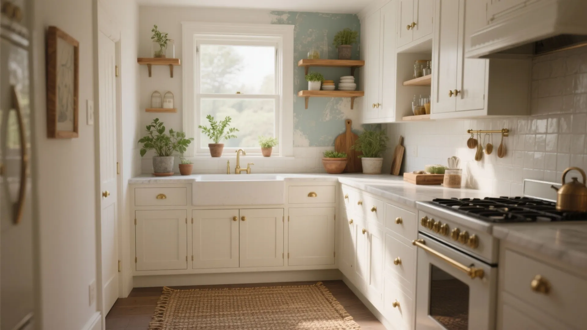 5 Kitchen Color Ideas for Antique White Cabinets: Refresh your kitchen: five practical color palettes and tips I’ve used for antique white cabinets