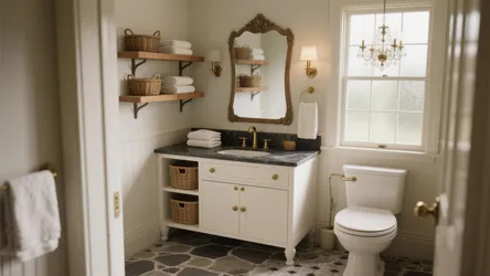 5 Ideas for Antique White Bathroom Cabinets