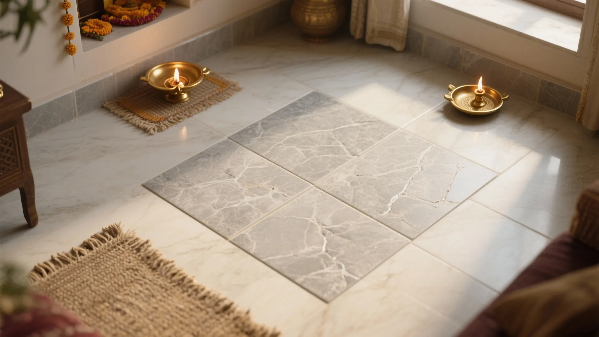 Safe Underfoot: Matte, Anti-Slip, Stone-Look Floors